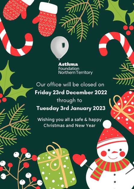 Christmas closure notice